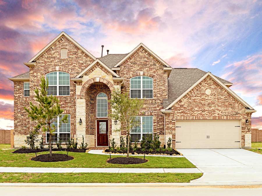 New 2 Story House Plans In TX The Acton At Woodshore 4 Bedroom Home Floor Plans Anglia